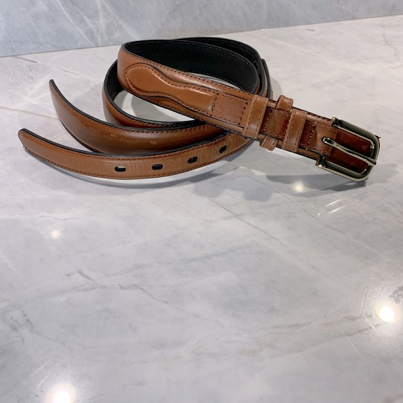 Mens brown leather belt with subtle western vibes size 36” - Picture 6 of 7